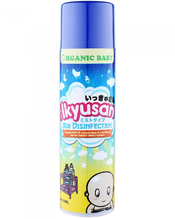 ORGANIC BABY IKYUSAN DISINFECTAN 300ML SPRAY