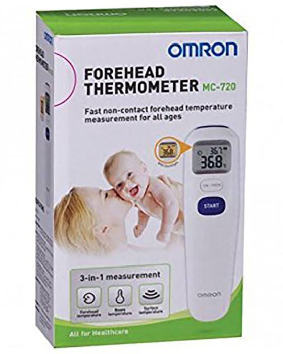 OMRON FOREHEAD THERMOMETER MC-720