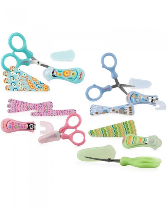 NUBY 118475 GROOM SET CLIP SCISSORS 8S