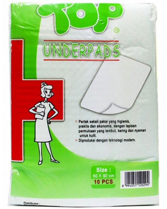 TOP UNDERPADS 60X90CM 10S