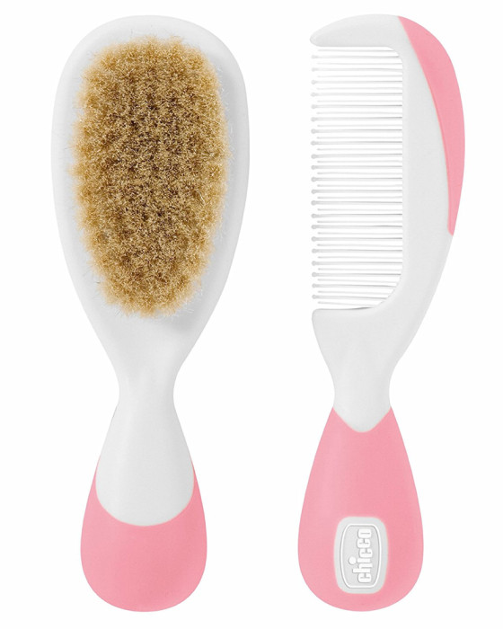 CHICCO 66003.310 BRUSH N COMB PINK