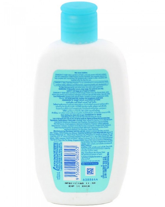 JOHNSONS BABY LOTION MILK 200ML