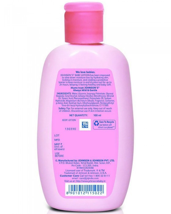 JOHNSONS BABY LOTION REGULAR 100ML