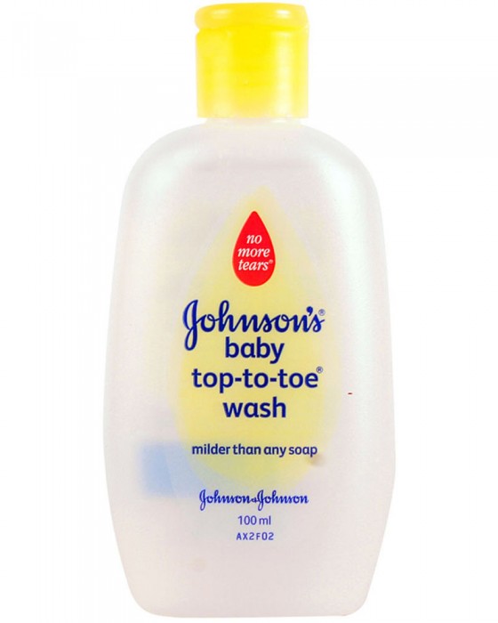 JOHNSONS BABY TOP TO TOE WASH 100ML