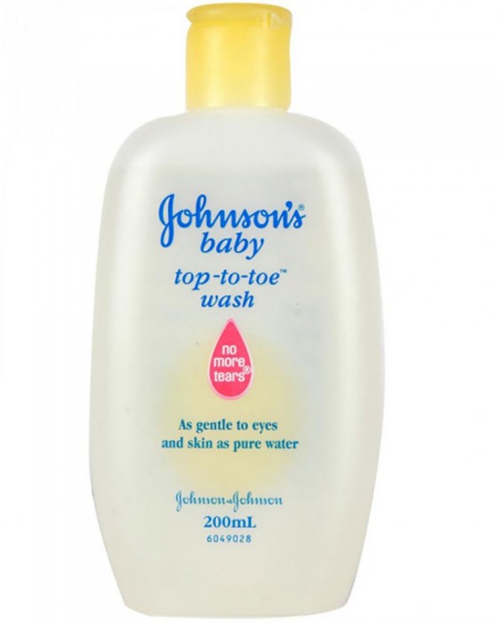 JOHNSONS BABY TOP TO TOE WASH 200ML