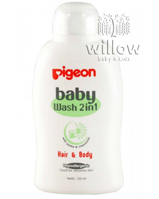 PIGEON BABY WASH 2IN1 HAIR N BODY CHAMOMILE 100ML