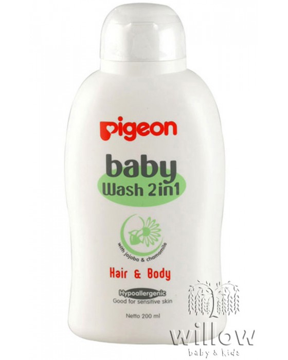 PIGEON BABY WASH 2IN1 HAIR N BODY CHAMOMILE 200ML