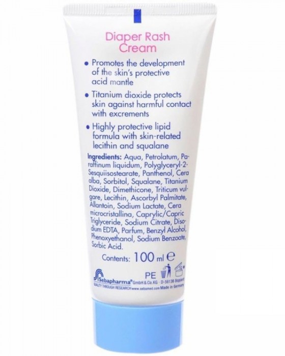 SEBAMED DIAPER RASH CREAM 100ML