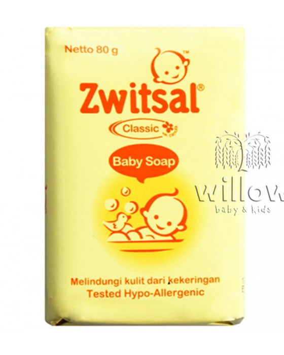 ZWITSAL BABY SOAP BAR CLASSIC 80GR - BANDED 4PACKS