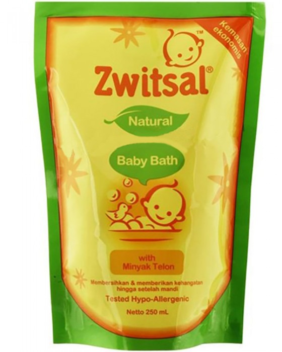 ZWITSAL BABY BATH MINYAK TELON 250ML POUCH