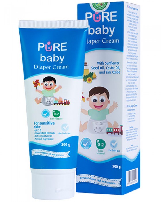 PURE BABY 6593 DIAPER CREAM 200GR