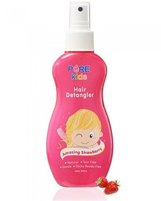 PURE KIDS 6563 HAIR DETANGLER 200ML AMAZING STRAWBERRY