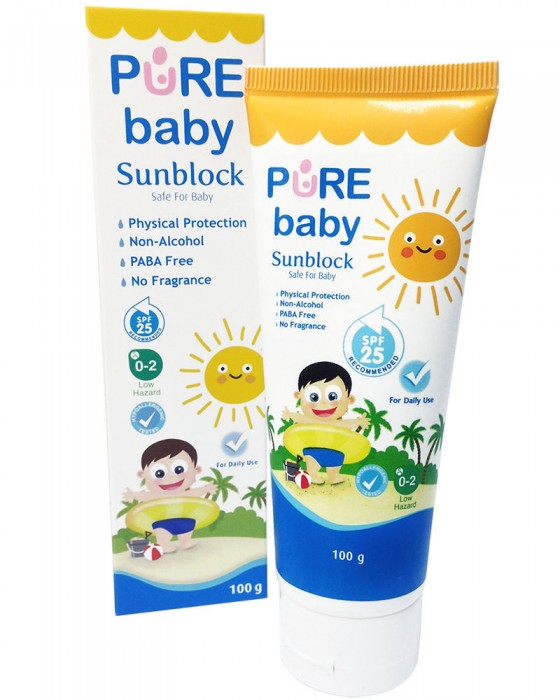 PURE BABY SUNBLOCK 100GR