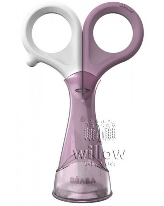 BEABA 920240 SCISSOR+CASE PASTEL PINK