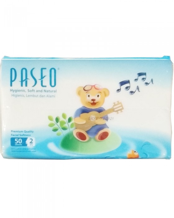 PASEO CHAR FACIAL TISSUE TRAVEL PACK 50S