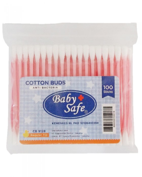 LYNEA BABYSAFE CB9128 BABY COTTON BUD 100S REGULAR TIP