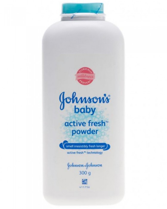 JOHNSONS BABY POWDER ACTIVE FRESH 300GR