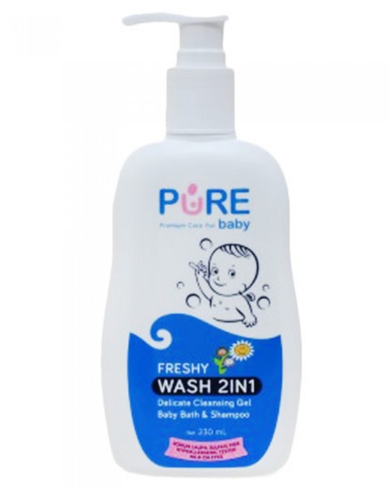 PURE BABY WASH 2IN1 FRESHY 230ML