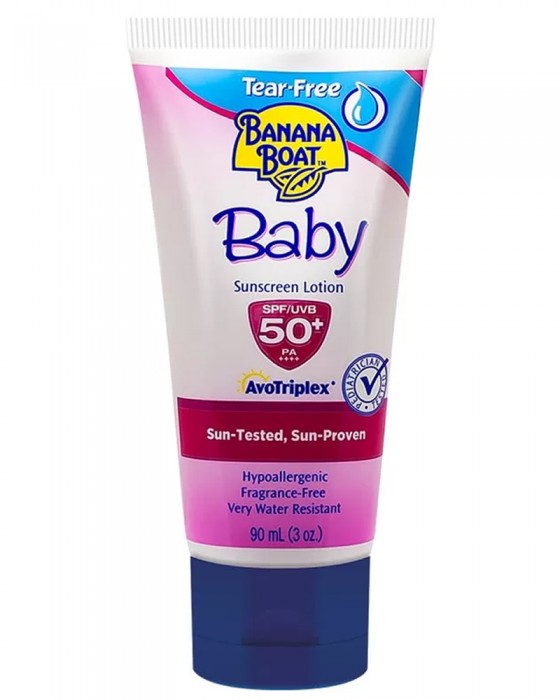 BANANA BOAT 52055 BABY SUNSCREEN LOTION SPF50 - TEAR FREE 90ML