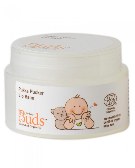 BUDS ORGANICS PUKKA PUCKER LIP BALM 15ML