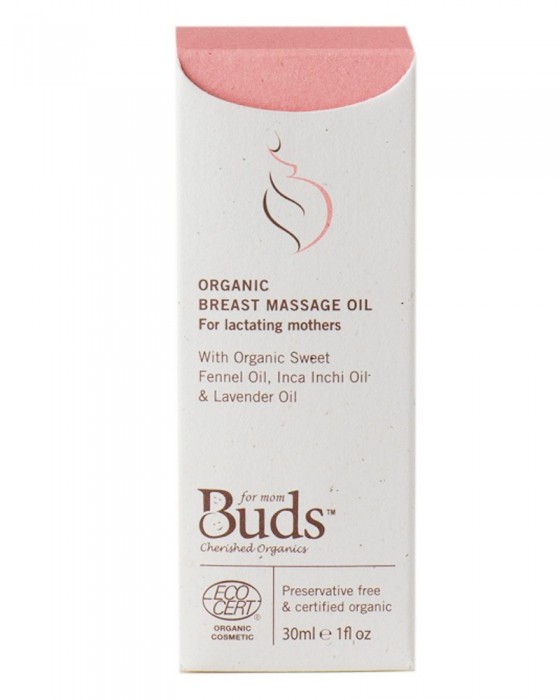 BUDS ORGANICS BREAST MASSAGE OIL 30ML