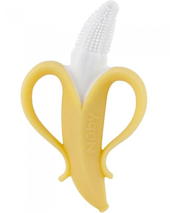 NUBY 112748 BABY BANANA TOOTHBRUSH