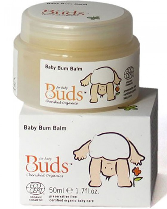 BUDS ORGANICS BABY BUM BALM 50ML