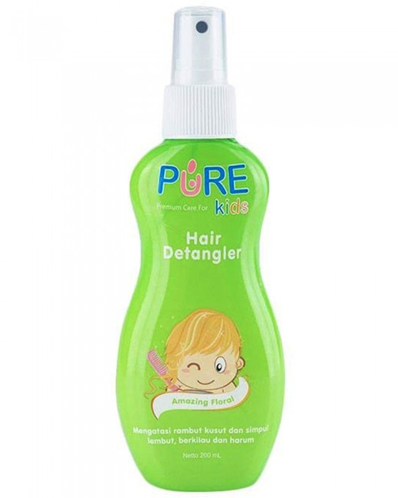 PURE KIDS HAIR DETANGLER 200ML FLORAL