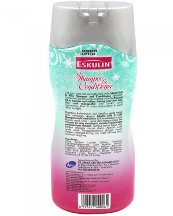 ESKULIN KIDS FROZEN SHAMPOO SOFT N SILKY 200ML