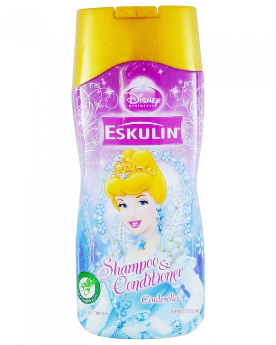 ESKULIN KIDS PRINCESS SHAMPOO CINDERELLA (JOJOBA OIL) 200ML