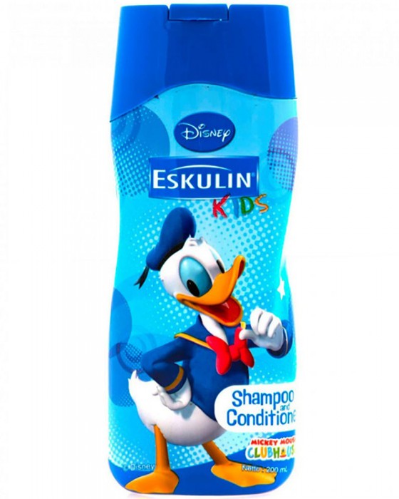 ESKULIN KIDS SHAMPOO N CONDITIONER DONALD BOTTLE 200ML