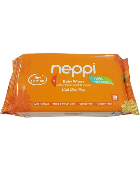 NEPPI BABY WIPES NON PARFUM 50S