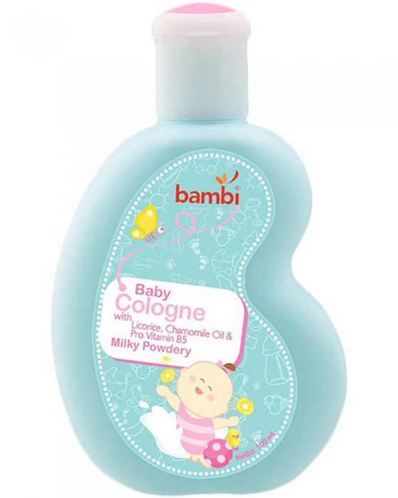 BAMBI BABY COLOGNE MILKY POWDERY 100ML