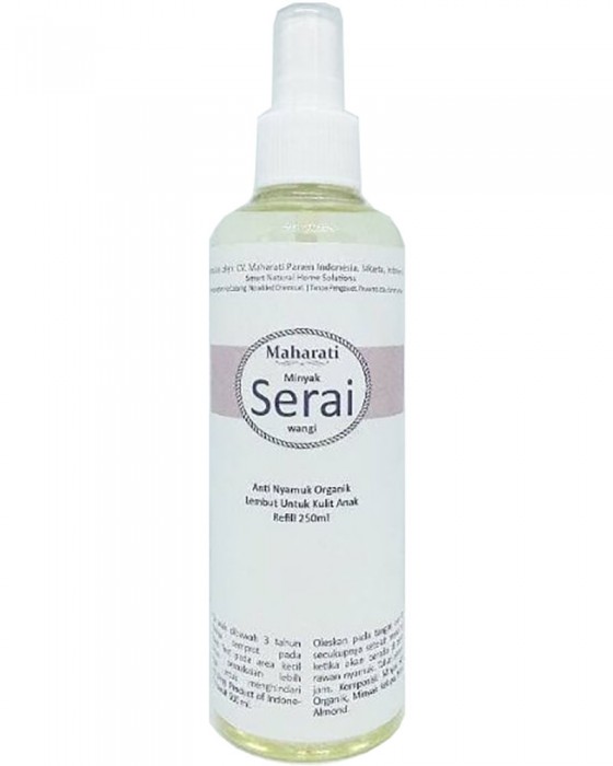 MAHARATI MINYAK SERAI 250ML REFILL