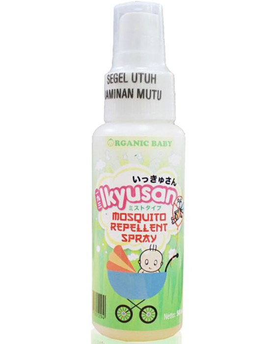 ORGANIC BABY IKYUSAN MOSQUITO REPELLENT SPRAY 50ML