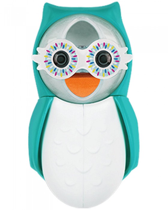 FLIPPER F22803 TOOTHBRUSH HOLDER OWL - SMARTY BLUE