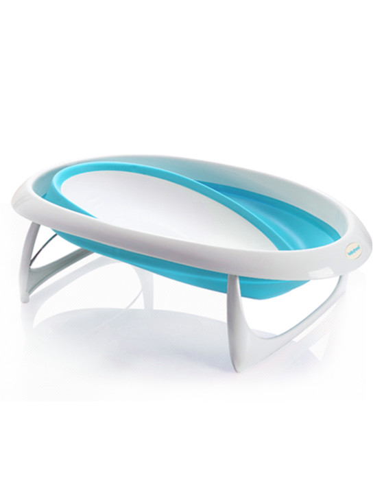 BABYHOOD BH-302 FOLDING BATHTUB BLUE