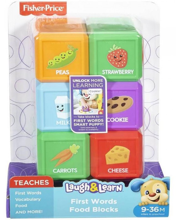 FISHER PRICE FFM70 LAUGH & LEARN 6 BLOCKS ASSORTED