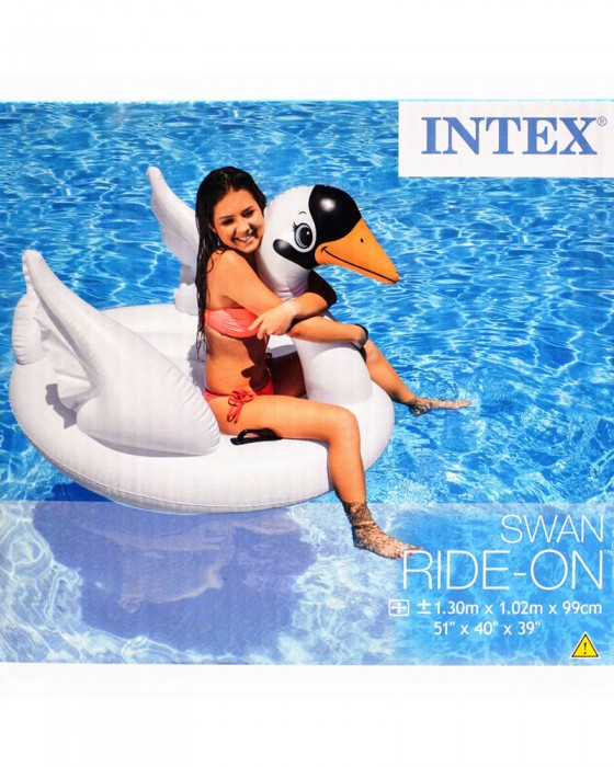 INTEX 57557NP/EP NOVELTIES N GAMES SWAN RIDE-ON