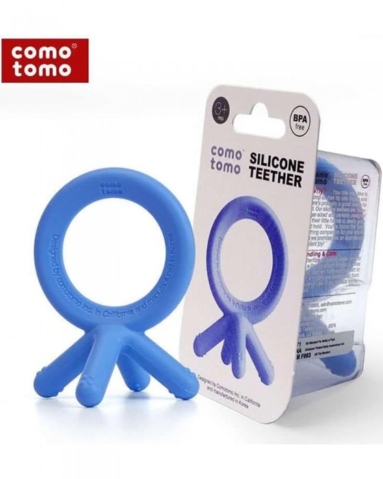 COMOTOMO TEETHER - BLUE