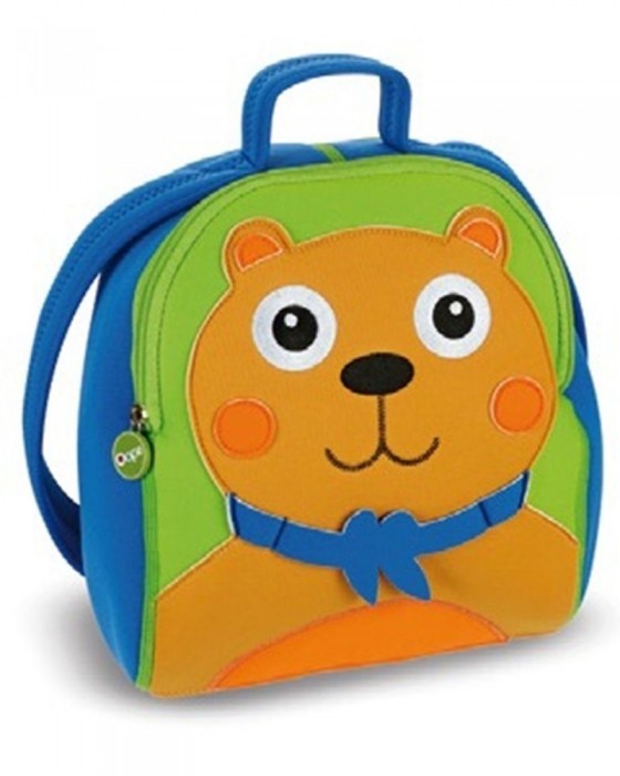 OOPS 30002.11 SOFT BACKPACK BEAR - CHOCOLAT AU LAIT