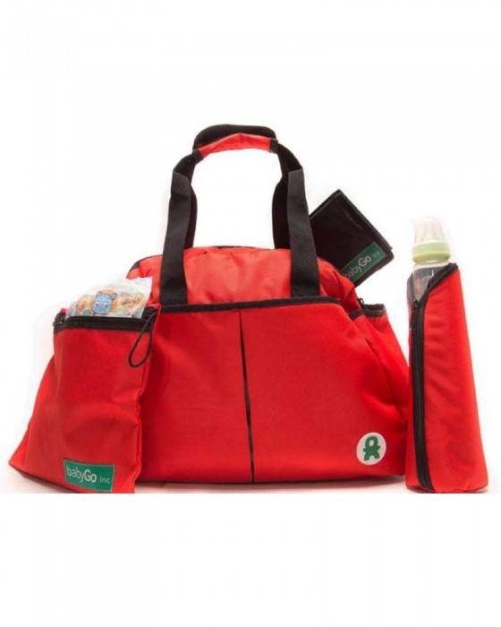 BABY GO SHOULDER BAG RED