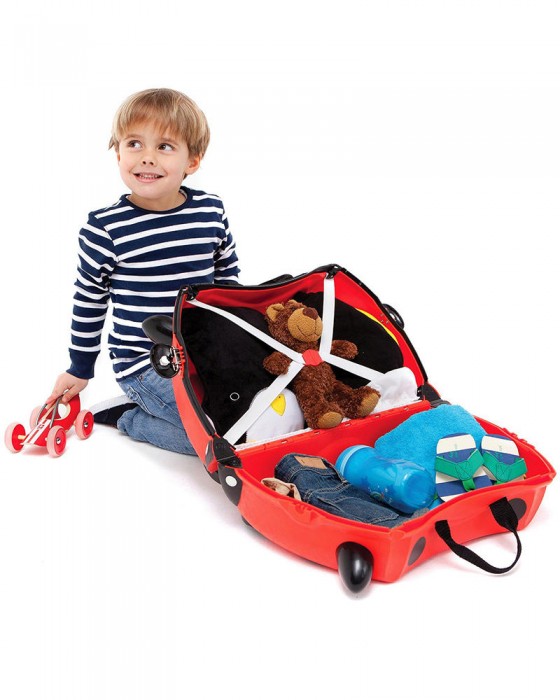 TRUNKI LUGGAGE ROCCO - RACE CAR