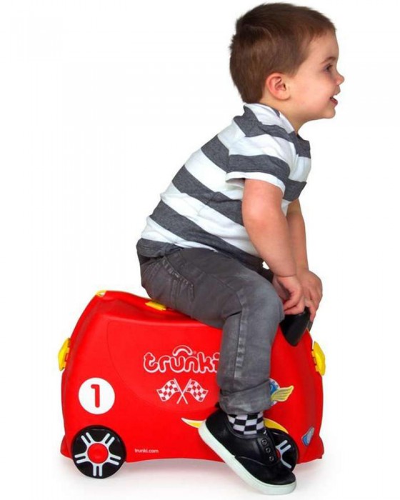 TRUNKI LUGGAGE ROCCO - RACE CAR