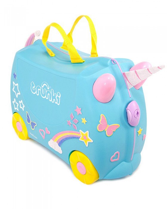 TRUNKI LUGGAGE SUITCASE - UNA THE UNICORN