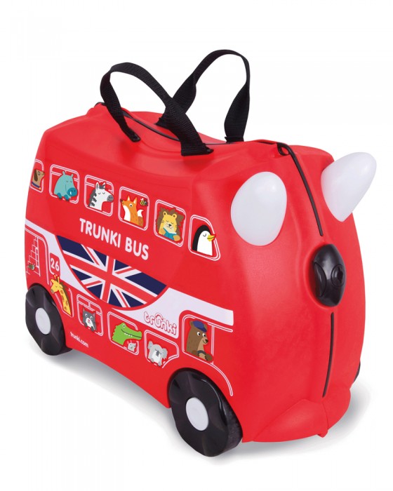 TRUNKI LUGGAGE SUITCASE - BORIS THE BUS