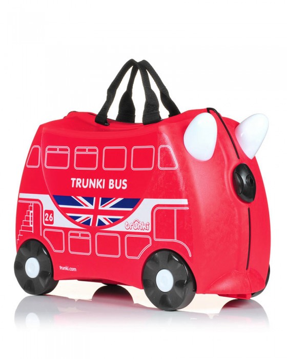 TRUNKI LUGGAGE SUITCASE - BORIS THE BUS