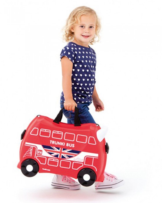 TRUNKI LUGGAGE SUITCASE - BORIS THE BUS